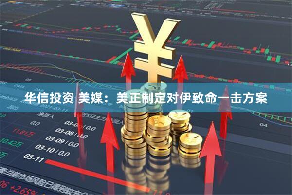 华信投资 美媒：美正制定对伊致命一击方案